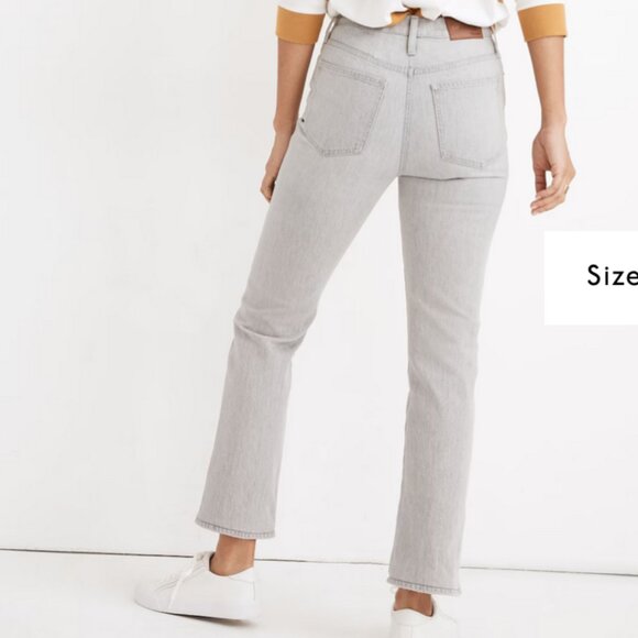 Madewell Slim Demi Boot Jean in Dekalb Wash Size 25 - Picture 11 of 12